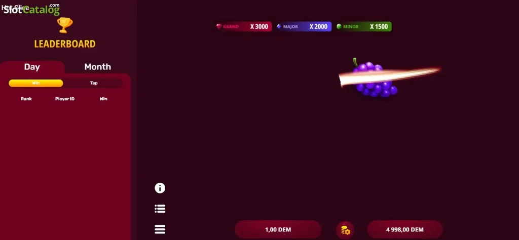 Hot slice game